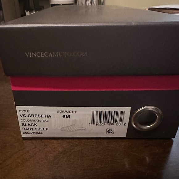 Vince camuto woven slide on sandal in black. - Picture 3 of 3